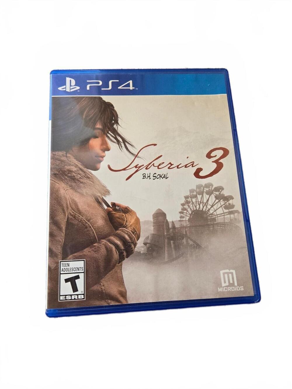 PS4: Syberia 3 / B.H. Sokal / Point & Click Adventure / EUC